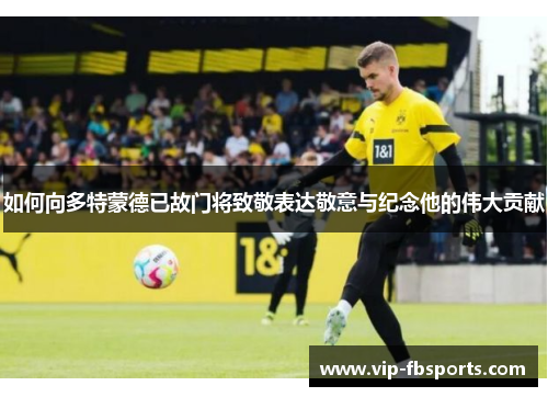 如何向多特蒙德已故门将致敬表达敬意与纪念他的伟大贡献