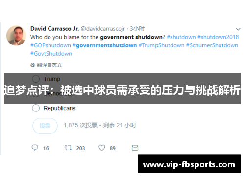 追梦点评：被选中球员需承受的压力与挑战解析